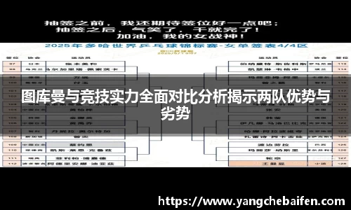 图库曼与竞技实力全面对比分析揭示两队优势与劣势
